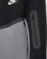Толстовка підліткова Nike SPORTSWEAR TECH FLEECE сіро-чорна HV5867-084