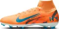 Бутси Nike MERCURIAL ZOOM SUPERFLY 10 PRO KYLIAN MBAPPÉ FG оранжево-темно-бірюзові IM9321-801