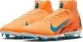 Бутси Nike MERCURIAL ZOOM SUPERFLY 10 PRO KYLIAN MBAPPÉ FG оранжево-темно-бірюзові IM9321-801