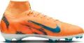 Бутси Nike MERCURIAL ZOOM SUPERFLY 10 PRO KYLIAN MBAPPÉ FG оранжево-темно-бірюзові IM9321-801