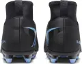 Бутсы детские Nike JR MERCURIAL SUPERFLY 10 CLUB FG/MG черно-голубые FQ8318-001