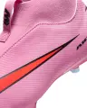 Бутси дитячі Nike JR MERCURIAL ZOOM SUPERFLY 10 ACADEMY FG/MG рожево-червоні FQ8304-600