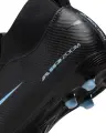 Бутсы детские Nike JR MERCURIAL ZOOM SUPERFLY 10 ACADEMY FG/MG черно-голубые FQ8304-001