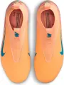 Бутси дитячі Nike JR MERCURIAL ZOOM SUPERFLY 10 ACADEMY KYLIAN MBAPPÉ FG/MG оранжево-темно-бірюзові HF3417-801