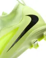 Бутсы детские Nike JR PHANTOM 6 HIGH ACADEMY FG/MG лаймовые HQ2042-800