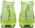 Бутсы детские Nike JR PHANTOM 6 HIGH CLUB FG/MG лаймовые HQ2022-800