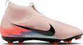 Бутсы детские Nike JR UNITED MERCURIAL ZOOM SUPERFLY 10 ACADEMY FG/MG NU2 светло-розово-кораллово-голубые IB1516-600