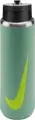 Бутылка для воды Nike SS RECHARGE STRAW BOTTLE 24 OZ 709 мл зеленая N.101.3795.011.24