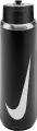 Бутылка для воды Nike SS RECHARGE STRAW BOTTLE 24 OZ 709 мл черная N.101.3795.091.24
