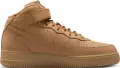 Кроссовки Nike AIR FORCE 1 MID светло-коричневые 715889-200