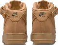 Кроссовки Nike AIR FORCE 1 MID светло-коричневые 715889-200