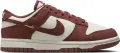 Кроссовки женские Nike DUNK LOW коричнево-белые IB4417-104