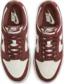 Кроссовки женские Nike DUNK LOW коричнево-белые IB4417-104