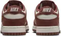 Кроссовки женские Nike DUNK LOW коричнево-белые IB4417-104