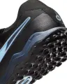 Сороконіжки (шиповки) Nike TIEMPO LEGEND 10 PRO TF чорно-блакитні DV4336-003