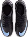 Сороконожки (шиповки) детские Nike JR MERCURIAL SUPERFLY 10 CLUB TF черно-голубые FQ8313-003