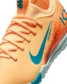 Сороконожки (шиповки) детские Nike JR MERCURIAL ZOOM VAPOR 16 ACADEMY KYLIAN MBAPPÉ TF оранжево-темно-бирюзовые FQ8285-801