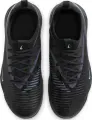 Сороконіжки (шиповки) дитячі Nike JR PHANTOM 6 LOW ACADEMY TF чорно-блакитні HQ2038-003