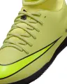 Футзалки (бампы) детские Nike JR MERCURIAL SUPERFLY 10 CLUB IC лаймовые FQ8320-300