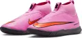 Футзалки (бампы) детские Nike JR MERCURIAL ZOOM SUPERFLY 10 ACADEMY IC розово-красные FQ8312-600
