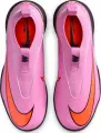 Футзалки (бампы) детские Nike JR MERCURIAL ZOOM SUPERFLY 10 ACADEMY IC розово-красные FQ8312-600