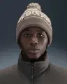 Шапка Nike PEAK BEANIE OUTDOOR коричнево-бежева HQ0355-289