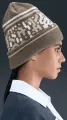 Шапка Nike PEAK BEANIE OUTDOOR коричнево-бежева HQ0355-289