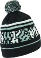 Шапка Nike PEAK BEANIE OUTDOOR чорно-м'ятна HQ0355-010