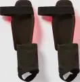 Щитки футбольні підліткові Nike CHARGE помаранчево-лимонно-чорні DX4610-830