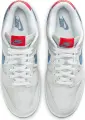 Кроссовки Nike DUNK LOW серебряно-голубо-красные HF0391-001