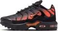 Кроссовки детские Nike AIR MAX PLUS (PS) черно-оранжевые FZ0023-041