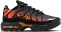 Кросівки дитячі Nike AIR MAX PLUS (PS) чорно-помаранчеві FZ0023-041
