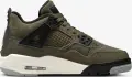 Кроссовки подростковые Nike AIR JORDAN 4 RETRO SE CRAFT (GS) оливково-черные FB9928-200