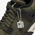 Кроссовки подростковые Nike AIR JORDAN 4 RETRO SE CRAFT (GS) оливково-черные FB9928-200