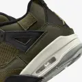 Кроссовки подростковые Nike AIR JORDAN 4 RETRO SE CRAFT (GS) оливково-черные FB9928-200