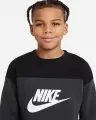 Спортивний костюм підлітковий Nike SPORTSWEAR FRENCH TERRY чорно-сірий DO6789-010
