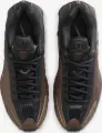 Кросівки жіночі Nike SHOX R4 коричнево-чорні AR3565-007