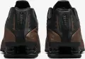Кросівки жіночі Nike SHOX R4 коричнево-чорні AR3565-007