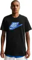 Футболка Nike SPORTSWEAR черно-синяя IO9512-010