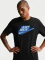 Футболка Nike SPORTSWEAR черно-синяя IO9512-010