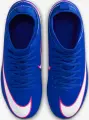 Бутсы детские Nike JR MERCURIAL SUPERFLY 10 CLUB FG/MG сине-розово-белые FQ8318-446
