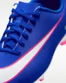 Бутсы детские Nike JR MERCURIAL VAPOR 16 CLUB FG/MG сине-розово-белые FQ8286-446