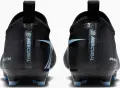 Бутсы детские Nike JR MERCURIAL ZOOM VAPOR 16 ACADEMY FG/MG черно-голубые FQ8392-001