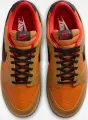 Кроссовки Nike DUNK LOW GORE-TEX коричнево-оранжево-черные HQ2053-700