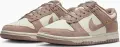 Кросівки жіночі Nike DUNK LOW світло-коричнево-білі IB4417-105