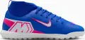 Сороконіжки (шиповки) дитячі Nike JR MERCURIAL SUPERFLY 10 CLUB TF синьо-рожево-білі FQ8313-446