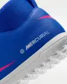 Сороконіжки (шиповки) дитячі Nike JR MERCURIAL SUPERFLY 10 CLUB TF синьо-рожево-білі FQ8313-446