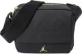Сумка через плечо Nike JORDAN MONOGRAM BAG черно-золотая MA9085-K5X