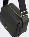 Сумка через плечо Nike JORDAN MONOGRAM BAG черно-золотая MA9085-K5X