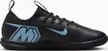 Футзалки (бампы) детские Nike JR MERCURIAL ZOOM VAPOR 16 ACADEMY IC черно-голубые FQ8411-001